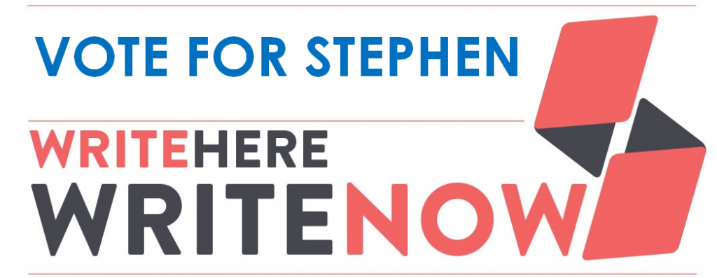 Vote for Stephen